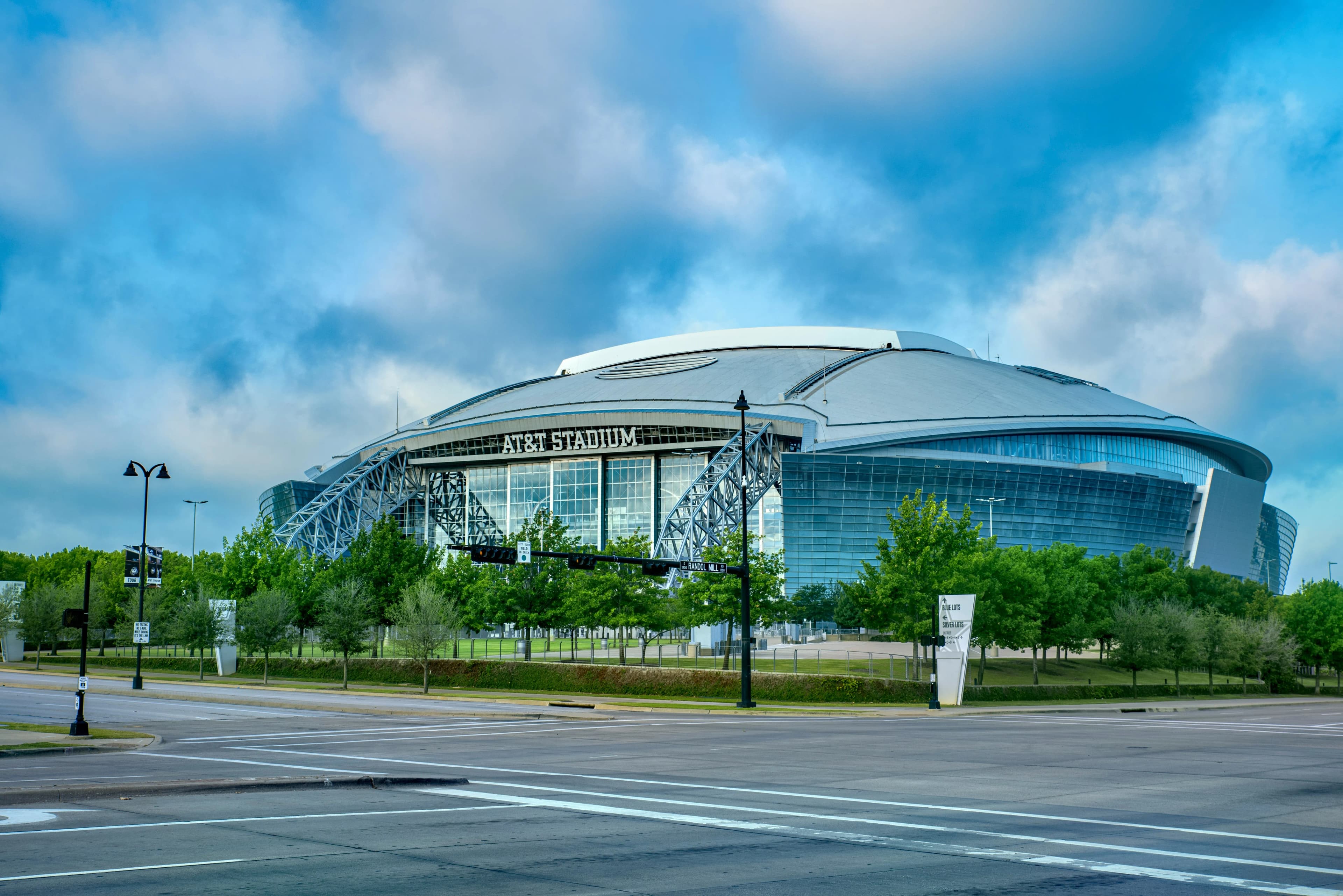 Arlington, Texas aerial view